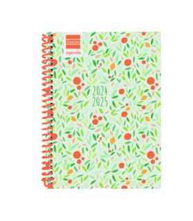 AGENDA ESCOLAR 2024-2025 8 120X164 SEMANA VISTA HORIZONTAL DIVA FRUITS FINOCAM 536100325