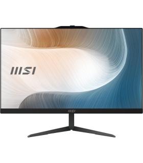 MSI AIO MODERN AM242TP 12M-822ES. 23.8\" (60CM). PLANO. IPS. I5-1235U. DDR4 SDRAM 16GB(8GB*2). 512GB PCIE SSD. W11 PRO. NEGRO