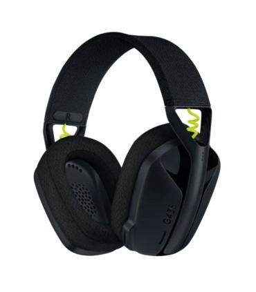 Auriculares Gaming Inalmbrico con Micrfono Logitech G435/ Bluetooth/ Negro y Amarillo Fluorescente