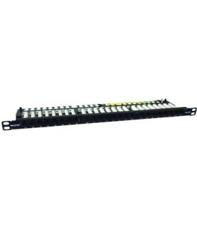 Patch Panel Phasak PU 4811/ 24 Puertos/ Cat.6A/ Altura 0.5U