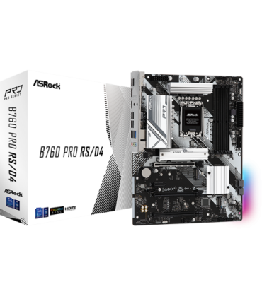 Asrock B760 Pro RS/D4 Intel B760 LGA 1700 ATX