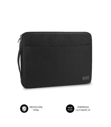 SUBBLIM Funda Ordenador Urban Laptop Sleeve 13,3-14\" Black