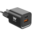 Cargador Compacto Woxter PE26-174/ 1xUSB Tipo-C/ 1xUSB/ 35W