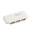 NGS IHUB4 - Hub De 4 Puertos USB 2.0 - Blanco