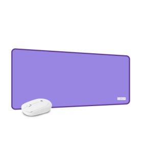 SUBBLIM Alfombrilla con Ratn Harmony Pack Mousepad XL + Wireless Mouse Purple