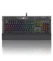 Redragon - YAMA Teclado Mecnico Gaming RGB Espaol Negro