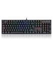 Redragon - MITRA Teclado Mecnico Gaming Switch Azul RGB Espaol Espaa Negro