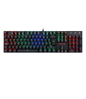 Redragon - MITRA Teclado Mecnico Gaming Switch Rojo RGB Espaol Espaa Negro