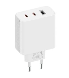 Cargador de Pared Xiaomi 67W Gan Charger 2C1A 2xUSB Tipo-C/ 1xUSB/ 67W