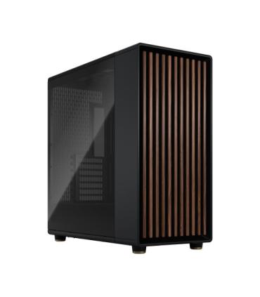 Fractal Design FD-C-NOR1X-02 carcasa de ordenador Midi Tower Negro, Carbn vegetal