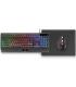 Pack Gaming Mars Gaming MCP124/ Teclado H-MECH  + Ratn ptico + Alfombrilla/ Negro