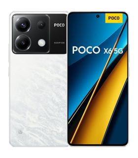 Smartphone Xiaomi POCO X6 8GB/ 256GB/ 6.67\'/ 5G/ Blanco