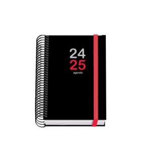 AGENDA ESCOLAR 2024-2025 TAMAO A6 TAPA CARTON FORRADO  DA PGINA ELITE PRIME DOHE 51773