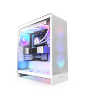 NZXT H7 Flow RGB Midi Tower Blanco