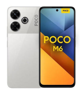 Smartphone Xiaomi POCO M6 8GB/ 256GB/ 6.79\'/ Plata