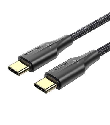 Vention Cable USB 2.0 Tipo-C 3A TAUBH  USB Tipo-C Macho - USB Tipo-C Macho  2m  Negro