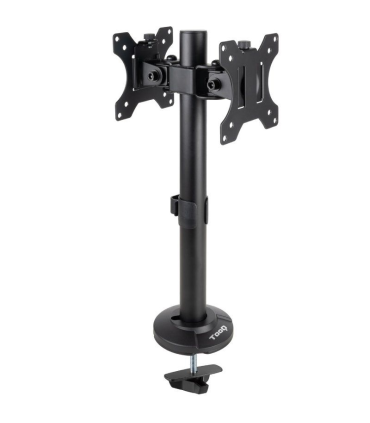 Soporte para 2 Monitores TooQ DB1132TN-B/ hasta 8kg