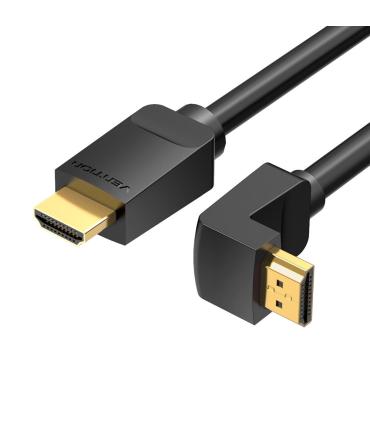 Vention Cable HDMI 2.0 4K Acodado AAQBG  HDMI Macho - HDMI Macho  1.5m  Negro