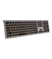 SUBBLIM Teclado Bluetooth/2.4G Master Iluminado Ext G/N