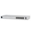 Switch Gestionable Ubiquiti USW-16-POE 16 Puertos/ RJ-45 Gigabit 10/100/1000 / SFP/ PoE