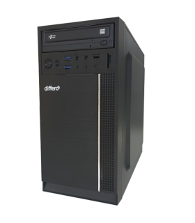 PC DIFFERO V15 I5 12400 16GB SSD 500 NVME DVD HPA3 USB-C TRASERO