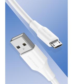 Vention Cable USB 2.0 CTIWI  USB Macho - MicroUSB Macho  3m  Blanco