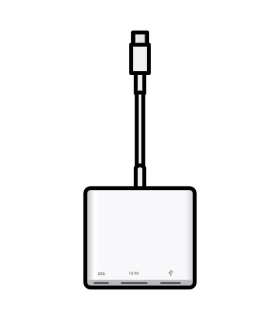 Adaptador usb-c digital Av Multiport Macbook v3 MW5M3ZM/A