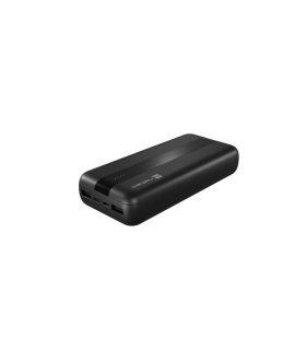 POWER BANK NATEC TREVI 20.000 mAh 2xUSB 2.1A 1xUSB-C NEGRO