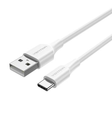 Vention Cable USB 2.0 3A CTHWI  USB Tipo-C Macho - USB Macho  3m  Blanco