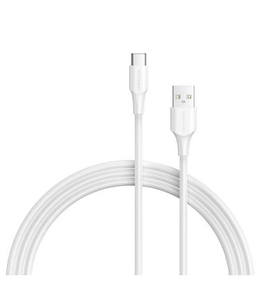 Vention Cable USB 2.0 3A CTHWI  USB Tipo-C Macho - USB Macho  3m  Blanco