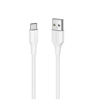 Vention Cable USB 2.0 3A CTHWI  USB Tipo-C Macho - USB Macho  3m  Blanco