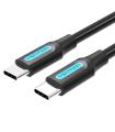 Vention Cable USB 2.0 Tipo-C COSBI/ USB Tipo-C Macho - USB Tipo-C Macho/ 3m/ Negro