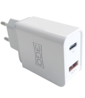 Cargador de Pared 3GO ALMUSBCQC3/ 1xUSB/ 1xUSB Tipo-C/ 18W