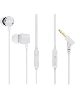 Auriculares Intrauditivos Aiwa ESTM-30WT/ con Micrfono/ Jack 3.5/ Blanco