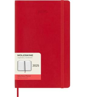 AGENDA 2025 TAPA BLANDA 12 MESES DIARIA L (13 X 21 CM) ROJA MOLESKINE DSF212DC3Y25