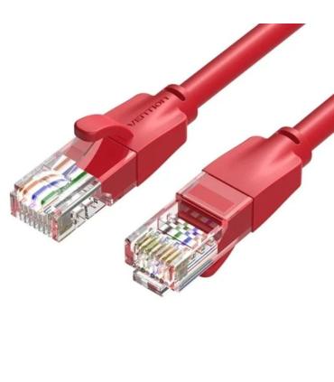 Cable de Red RJ45 UTP Vention IBERF Cat.6/ 1m/ Rojo