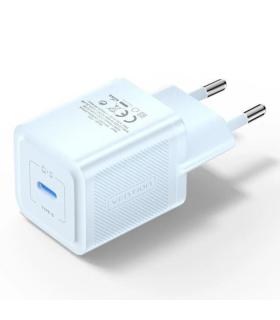 Cargador Gan de Pared Vention FEPL0-EU/ 1xUSB Tipo-C/ 20W