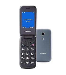 Telfono Mvil Panasonic KX-TU400EXG para Personas Mayores/ Gris