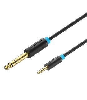 Vention Cable Estéreo BABBI  Jack 6.5 Macho - Jack 3.5 Macho  3m  Negro