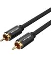 Cable Estreo Vention VAB-R09-B150/ RCA Macho - RCA Macho/ 1.5m/ Negro