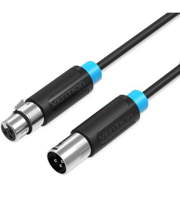 Cable Estreo Vention BBFBJ/ XLR Macho - XLR Hembra/ 5m/ Negro