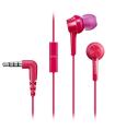 Auriculares Intrauditivos Panasonic RP-TCM105/ Con Micrfono/ Jack 3.5/ Rosas