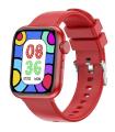 Smartwatch Forever IGo Watch 3 JW-500/ Notificaciones/ Frecuencia Cardaca/ Rojo