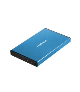 CAJA EXTERNA NATEC RHINO GO DISCO DURO 2,5\" USB 3.0 SATA AZUL