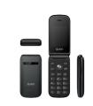 Telfono Mvil Qubo X-209BKMKII Para Personas Mayores/ Negro