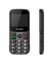 Telfono Mvil Qubo X-230BKC Para Personas Mayores/ Negro