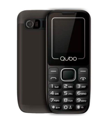 Telfono Mvil Qubo P-180BK para Personas Mayores/ Negro