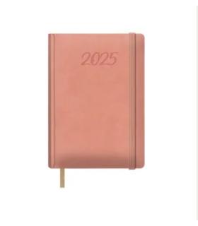 AGENDA 2025 SAMBA DIA PAGINA 15 X 21 CM COLOR ROSA  DOHE 12881 - 25