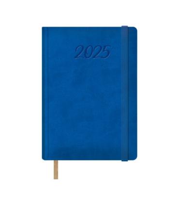 AGENDA 2025 SAMBA DIA PAGINA 15 X 21 CM COLOR AZUL  DOHE 12878 - 25