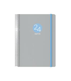 AGENDA 2025 MEMPHIS DA PGINA 15 X 21 CM MODELO GRIS DOHE 12689 - 25